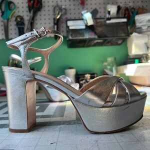 Schultz Keefa Sandal in Silver